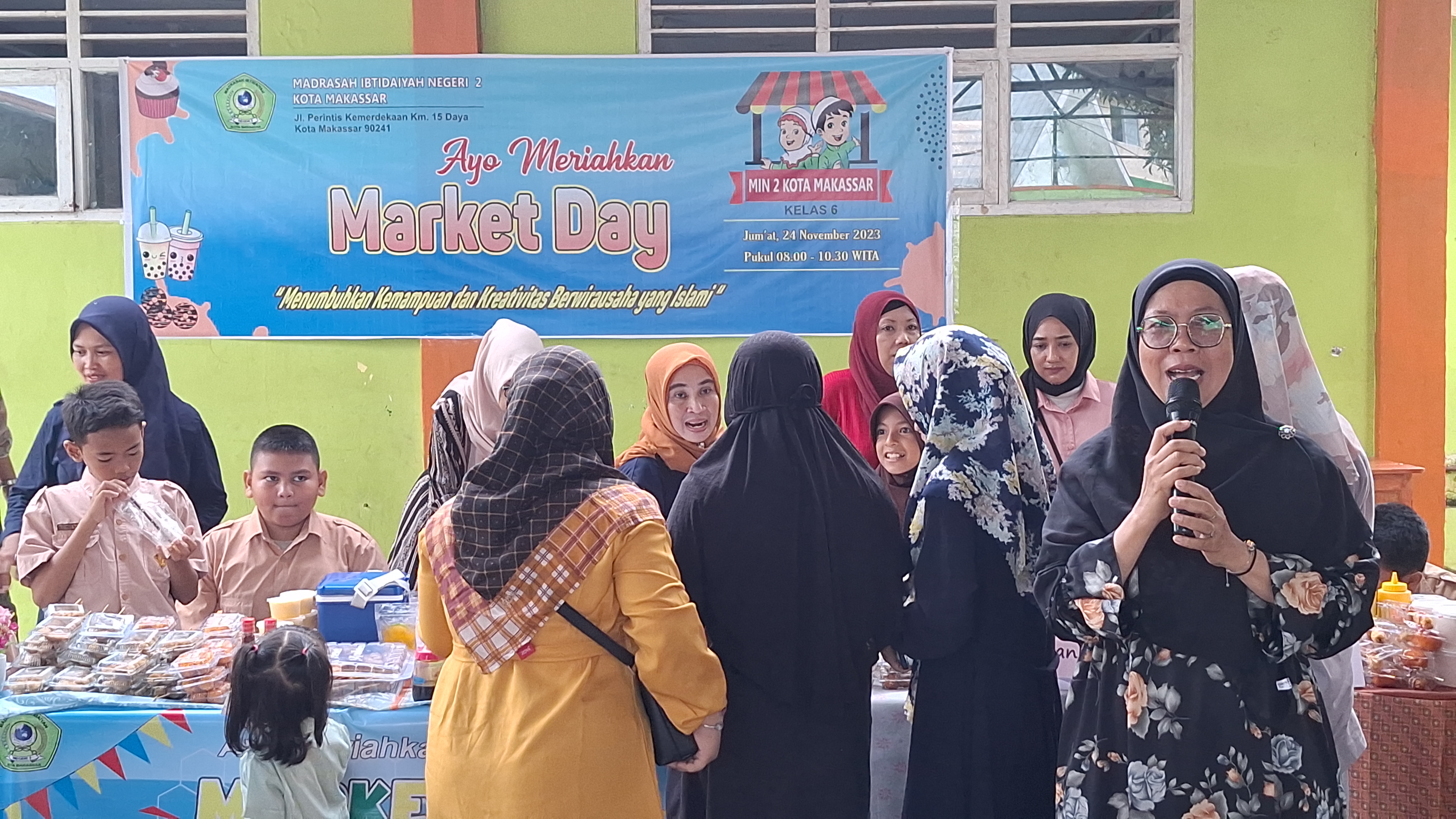 KEGIATAN MARKET DAY KELAS VI